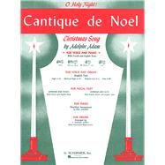 Cantique de Noel (O Holy Night) Medium Low Voice (in C) and Piano