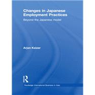 Changes in Japanese Employment Practices