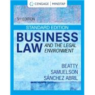 MindTap for Beatty/Samuelson/Abril's Business Law and the Legal Environment, Standard Edition, 2 terms Printed Access Card