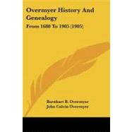 Overmyer History and Genealogy : From 1680 To 1905 (1905)