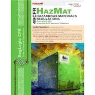 Hazardous Materials Regulations, 49 CFR Parts 100-185, Oct 2025 (SKU: 41B-001-50)