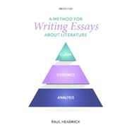 A Method for Writing Essays about Literature
