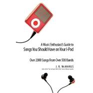 A Music Enthusiast Guide to Songs You Should Have on Your I Pod