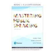 Mastering Public Speaking -- Loose-Leaf Edition