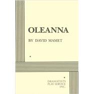 Oleanna - Acting Edition