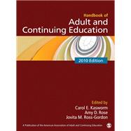 Handbook of Adult and Continuing Education