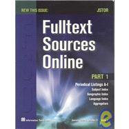 Fulltext Sources Online