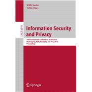 Information Security and Privacy