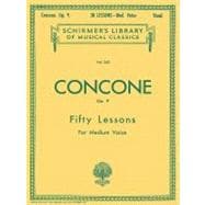 50 Lessons, OP. 9: For Medium Voice