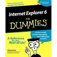 Internet Explorer 6 For Dummies