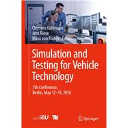 Simulation and Testing for Vehicle Technology