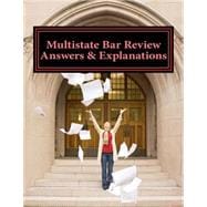 Multistate Bar Review Answers & Explanations