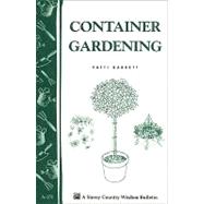 Container Gardening Storey Country Wisdom Bulletin A-151