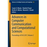 Advances in Computer Communication and Computational Sciences