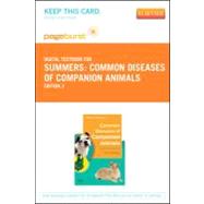 Common Diseases of Companion Animals - Pageburst Retail (User Guide and Access Code)