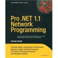 Pro . NET 1. 1 Network Programming