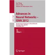 Advances in Neural Networks – Isnn 2012