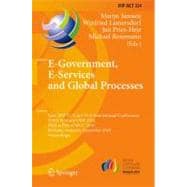 E-Government, E-Services and Global Processes