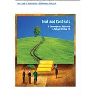 Texts and Contexts A Contemporary Approach to College Writing