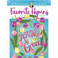 Creative Haven Favorite Hymns Coloring Book