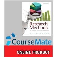 CourseMate for Maxfield's Research Methods for Criminal Justice and Criminology, 7th Edition, [Instant Access], 1 term (6 months)
