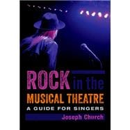 Rock in the Musical Theatre A Guide for Singers