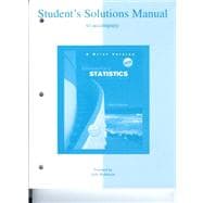 Elementary Statistics: A Brief Version Solutions Manual