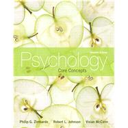 Psychology : Core Concepts,9780205183463
