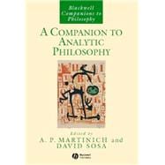 A Companion To Analytic Philosophy