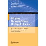 Bridging Between Cultural Heritage Institutions