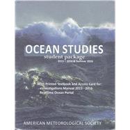 Ocean Studies: Introduction to Oceanography Student Package, 3rd ed