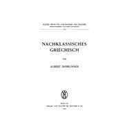 Nachklassisches Griechisch