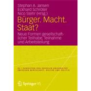Burger. Macht. Staat?