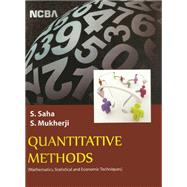 Quantitative Methods (Mathematics, Statistical and Economic Techniques)