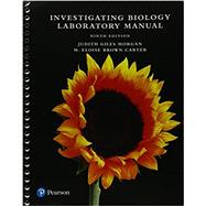 Investigating Biology Laboratory Manual,9780134473468