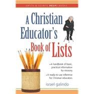 Help! a Christian Educator's Book of Lists