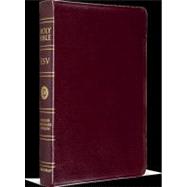 Classic Reference Bible: English Standard Version : Burgundy Genuine Leather Indexed