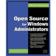 Open Source for Windows Administrators