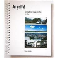 Auf geht's! Beginning German Language and Culture, 3rd edition textbook