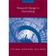 Research Design In Counseling