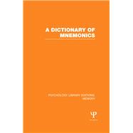 A Dictionary of Mnemonics (PLE: Memory)