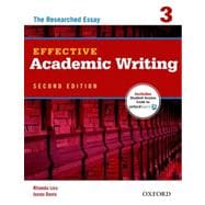 Effective Academic Writing 2e Student Book 3,9780194323482