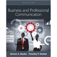 Business and Professional Communication -- Books a la Carte