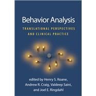 Behavior Analysis Translational Perspectives and Clinical Practice