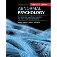 Abnormal Psychology, DSM-5-TR update,9781119933489