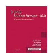 SPSS Student Version 16. 0 : For Microsoft Windows XP or Vista
