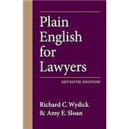 Plain English for Lawyers, Seventh Edition