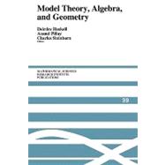 Model Theory, Algebra, and Geometry