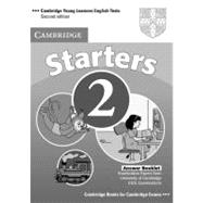 Cambridge Young Learners English Tests Starters 2 Answer Booklet: Examination Papers from the University of Cambridge ESOL Examinations