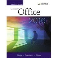 Marquee Series: Microsoft Office 2016 - SNAP 2016 and eBook w/ 1-year online access (codes via email)